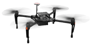 DJI Drone in flight