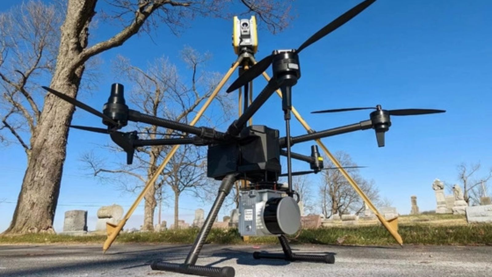 Geosun UAV drone with LiDAR